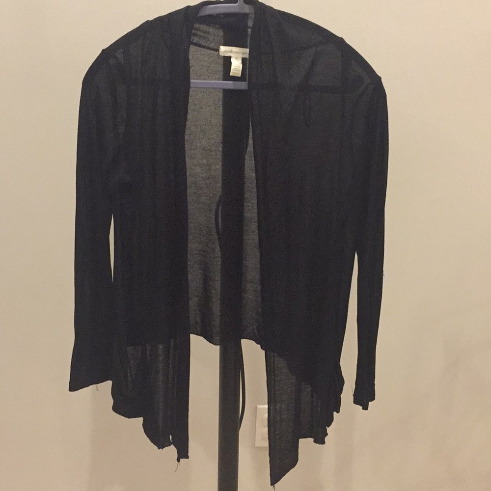 Black cardigan